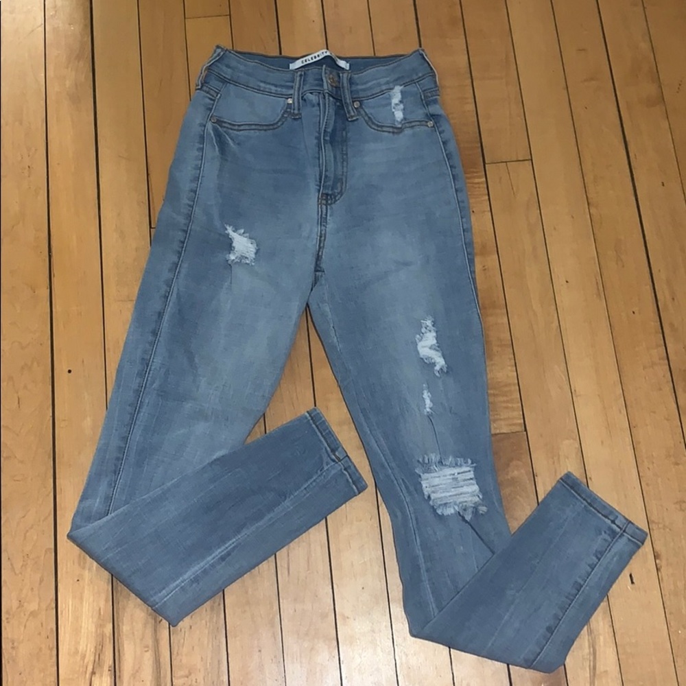 Celebrity Pink Ripped Jeans